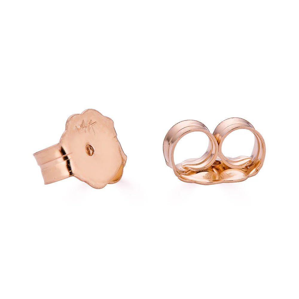 14K Butterfly Earring Backs - Image 3