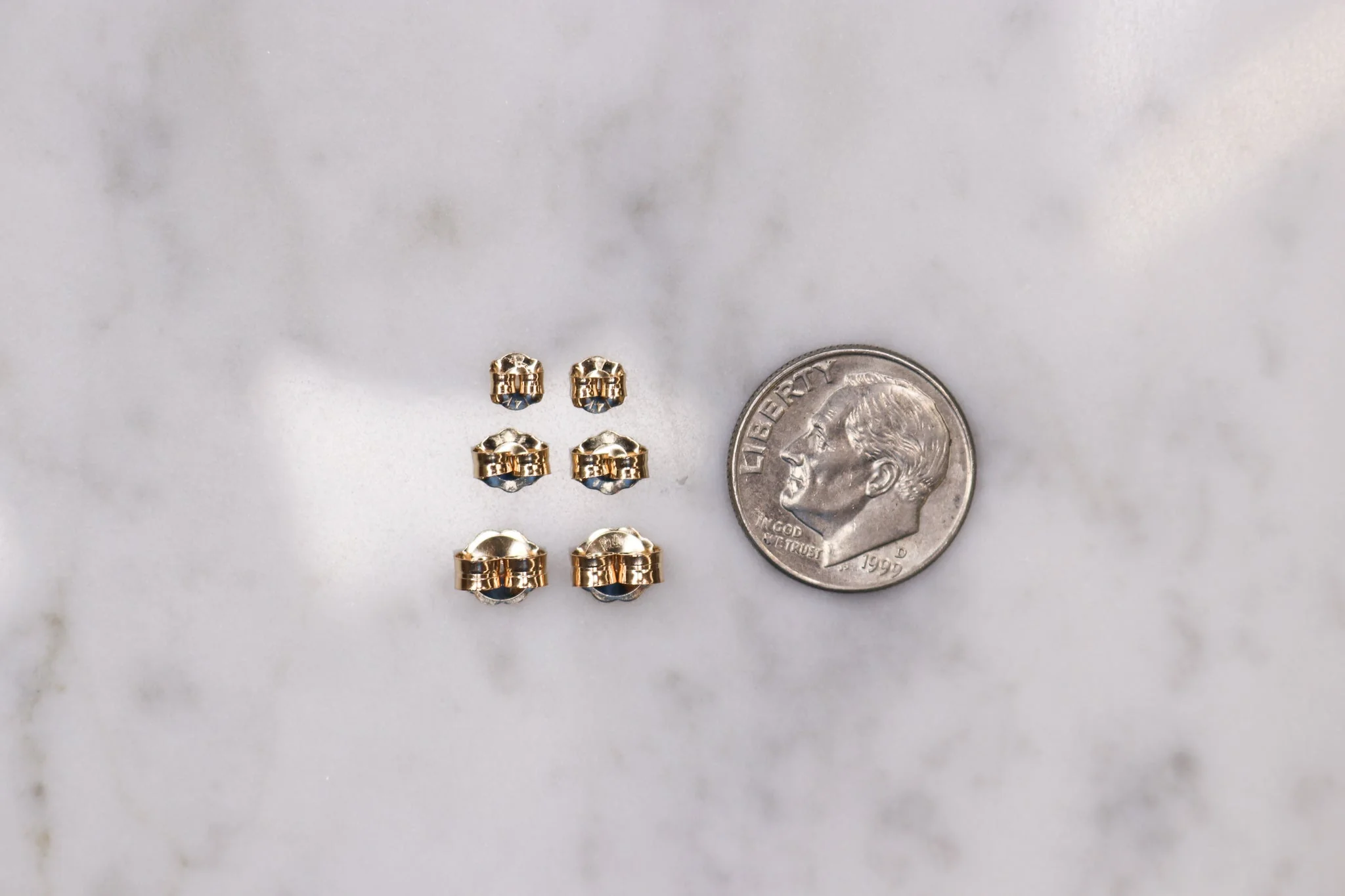 14K Butterfly Earring Backs - Image 5