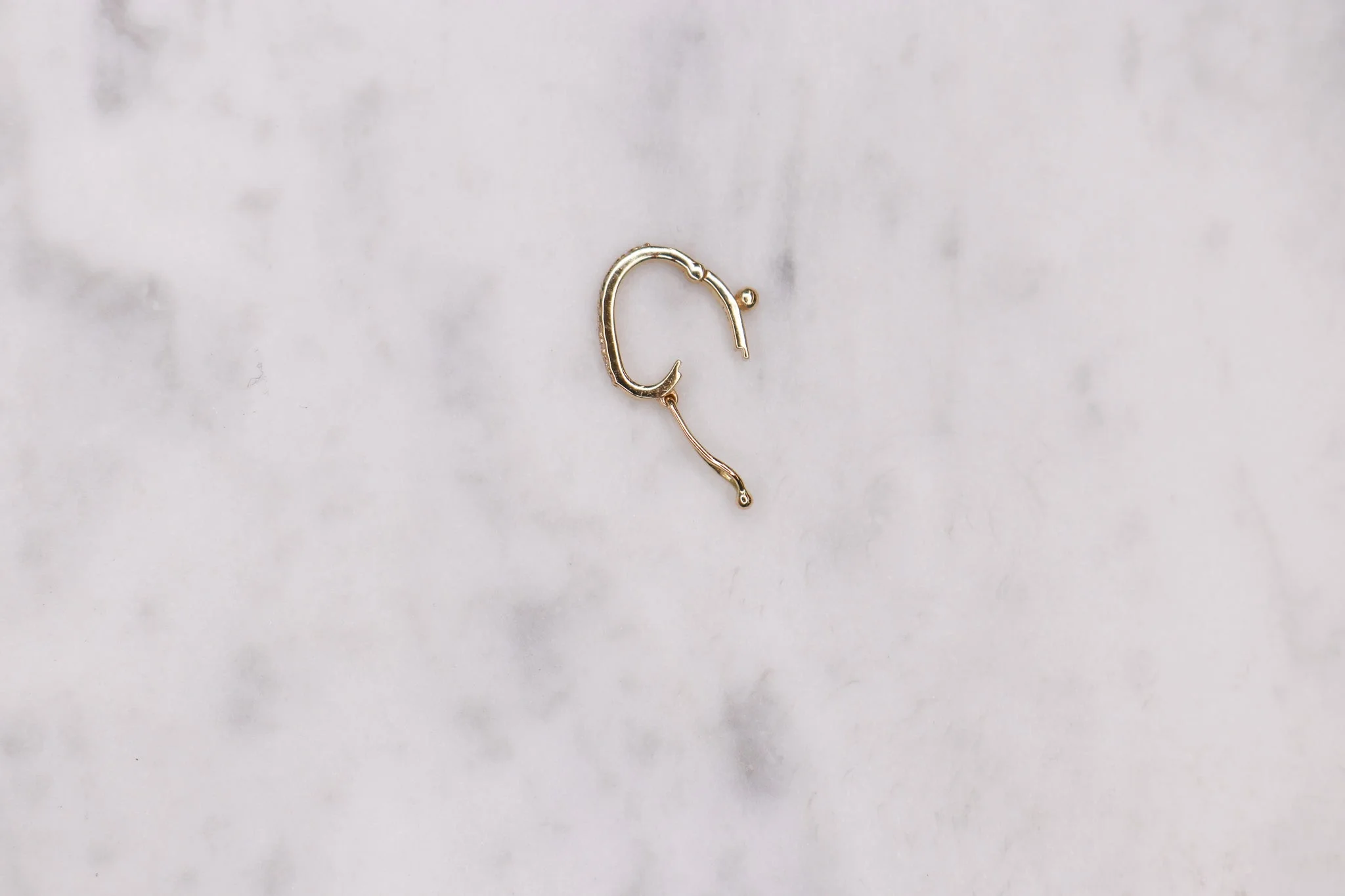 14K Diamond Clasp Lock - Image 8