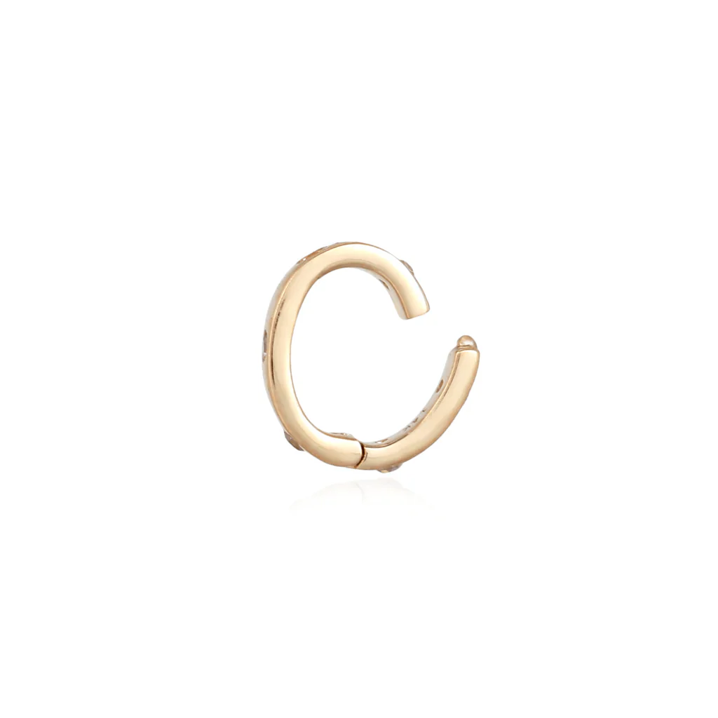 14K Diamond Mini Clasp - Image 2