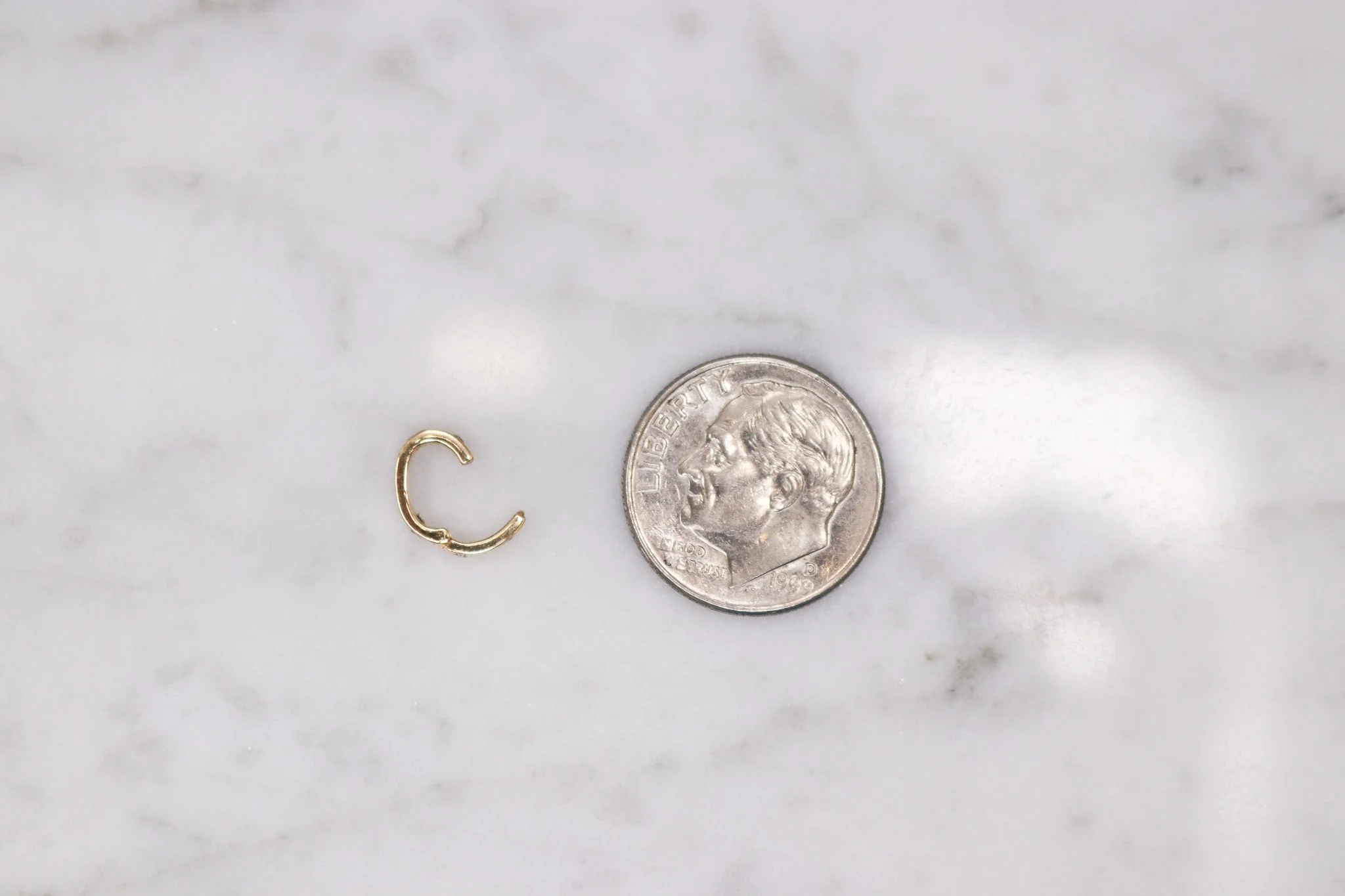 14K Diamond Mini Clasp - Image 3
