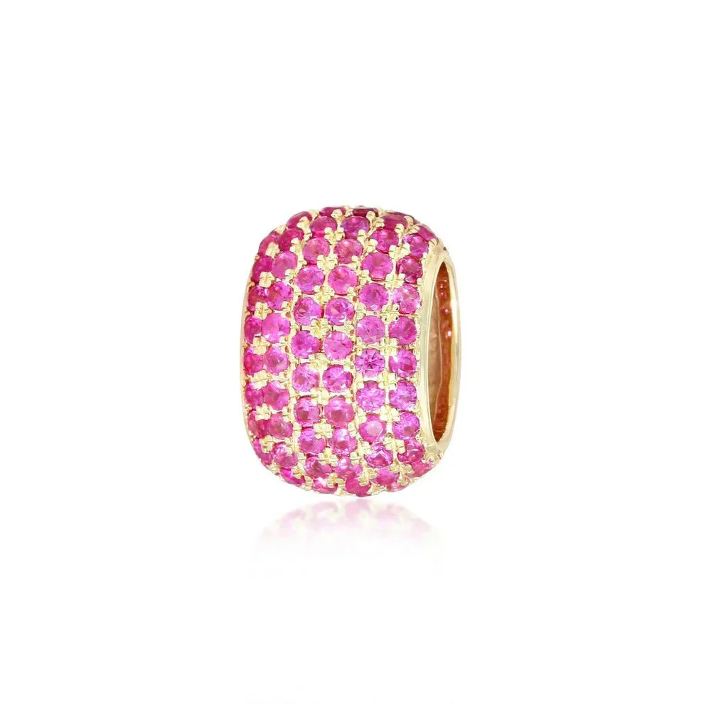 14K Diamond Spacer Bead - Image 5