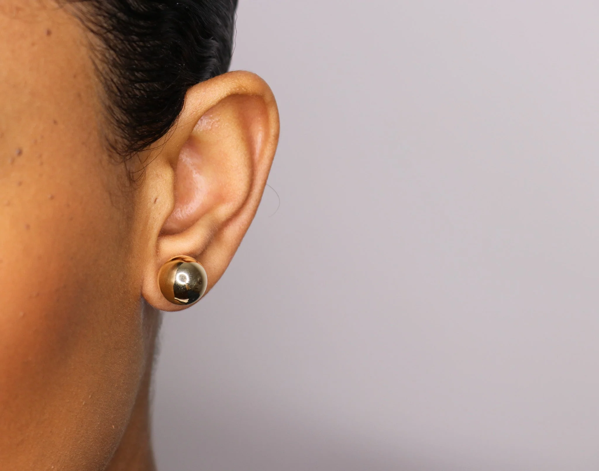 14K Gold Ball Studs - Image 12