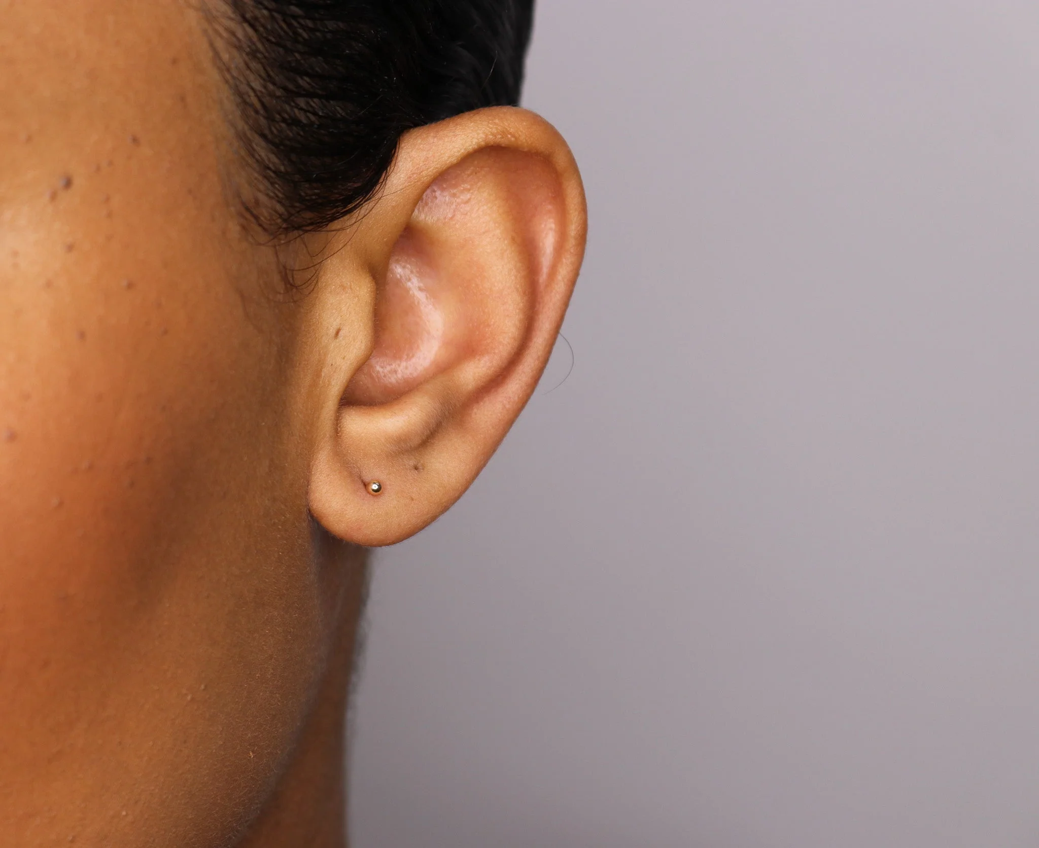 14K Gold Ball Studs - Image 2