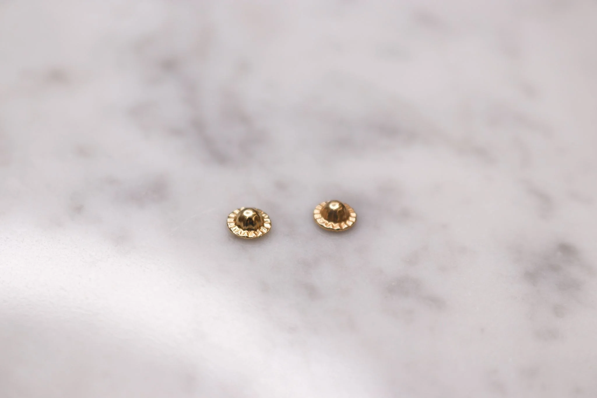 14K Screw Back Earring Back - Image 3