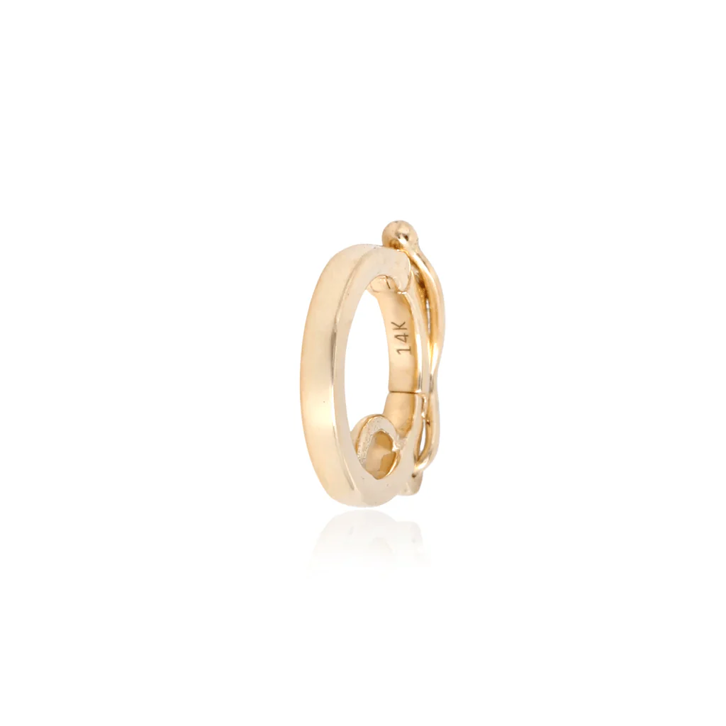 14K Gold Charm Lock