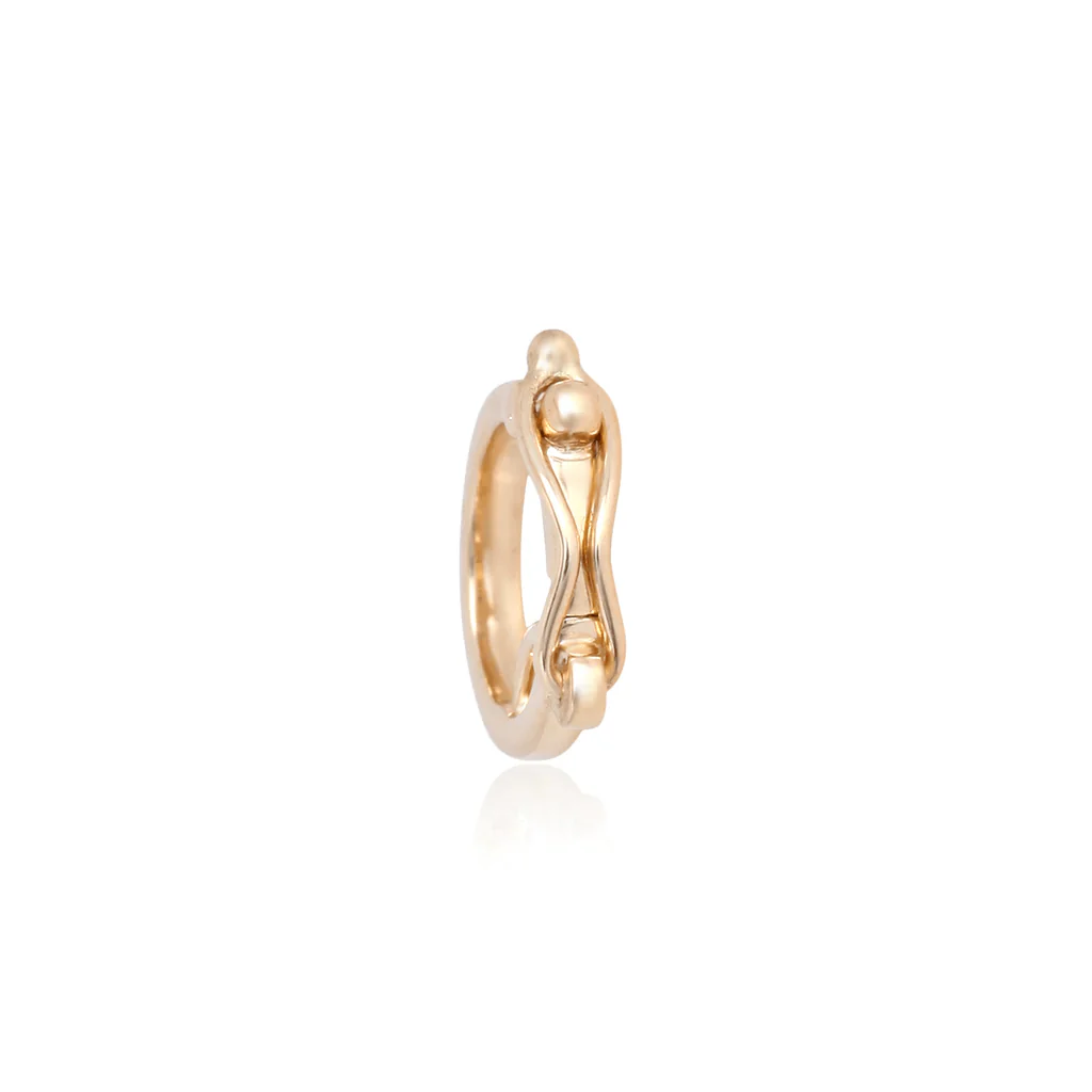 14K Gold Charm Lock - Image 2