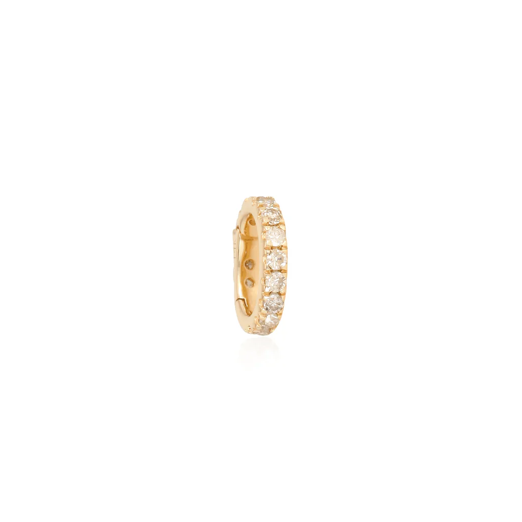 14K Diamond Small Lock