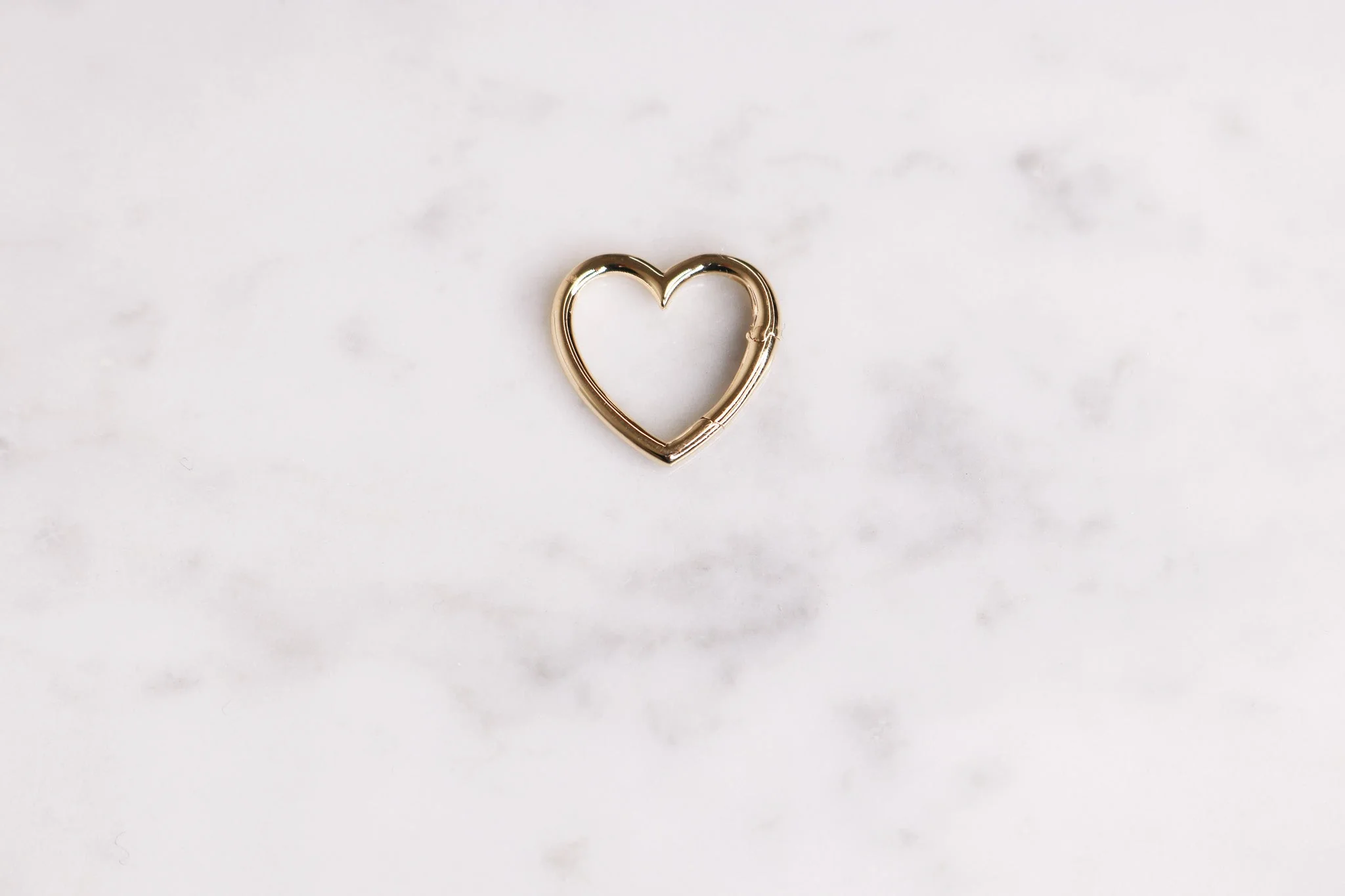 14K Openable Heart Lock - Image 2