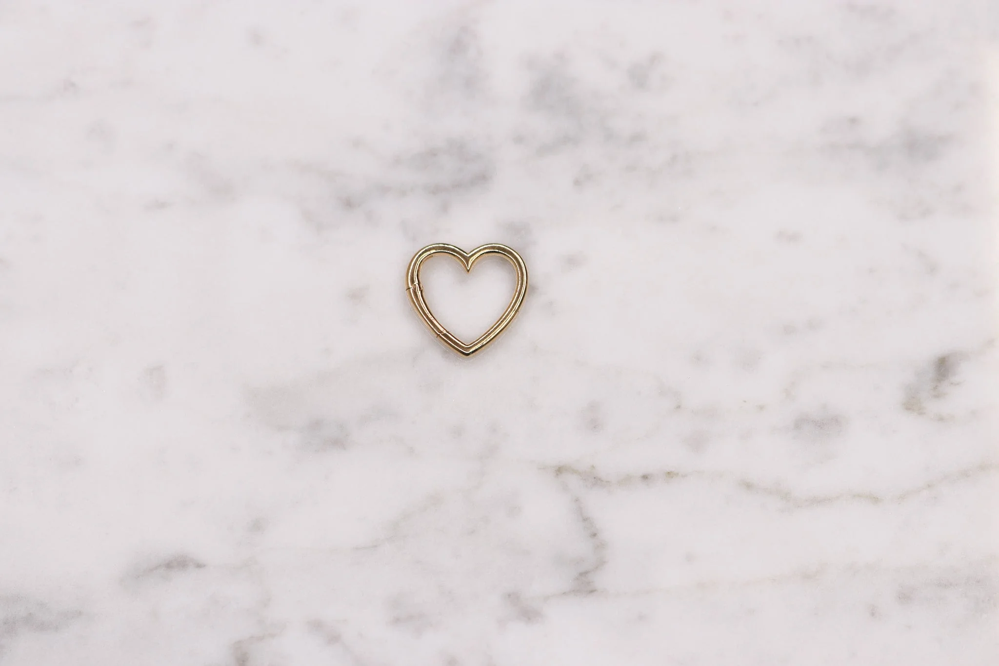 14K Openable Heart Lock - Image 3